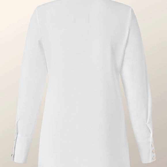 Green, white, elegant STYLEWE blouse size M - Picture 7 of 14